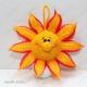Háčkované amigurumi sun Toy sun háčkování vzor