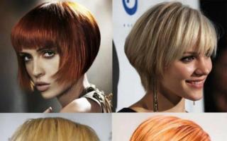 Fashionable bob haircut options according to face type: choose yours, photo See women