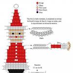 بابا نوئل اصلی ساخته شده از مهره