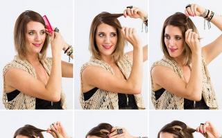 „Pasidaryk pats“ šukuosena Naujiesiems metams: instrukcijos ir žingsnis po žingsnio aprašymai su nuotraukomis