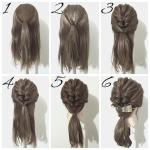 Hairstyles for long hair Quick hairstyles for long hair with your own hands