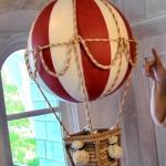 Móvil con globos de fieltro DIY Cómo hacer un globo tú mismo