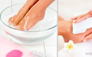 Liquid blade for pedicure: composition and features of the use of softener for legs and feet