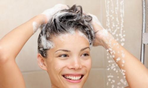 Wash off tinted shampoo at home